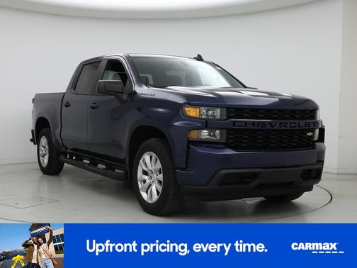 Blue 2022 Chevrolet Silverado 1500 Limited Custom