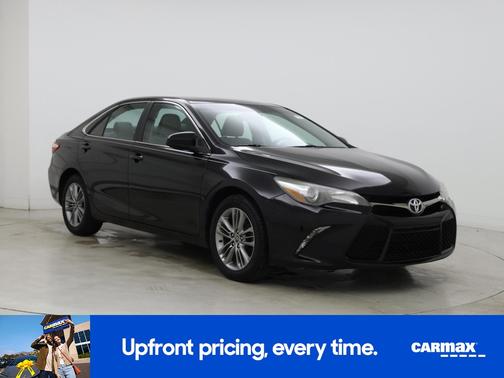 Black 2015 Toyota Camry SE