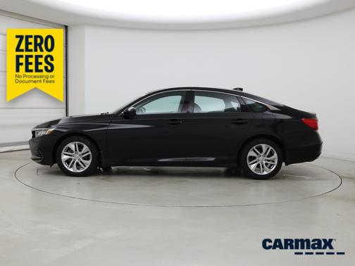 Black 2019 Honda Accord LX