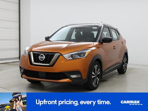 Orange 2020 Nissan Kicks SR