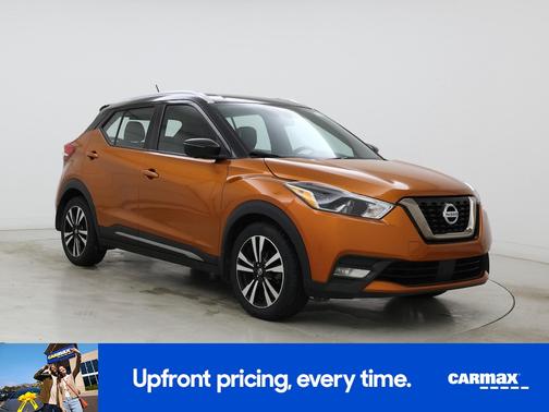 Orange 2020 Nissan Kicks SR