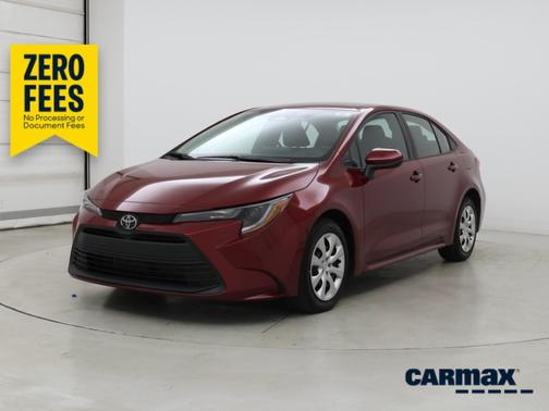 Red 2026 Toyota Corolla LE