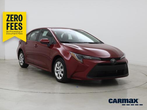 Red 2026 Toyota Corolla LE