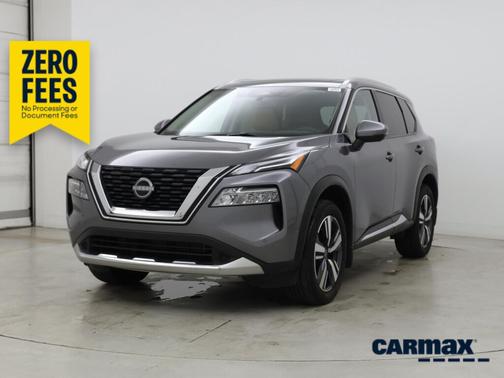 Gray 2023 Nissan Rogue Platinum