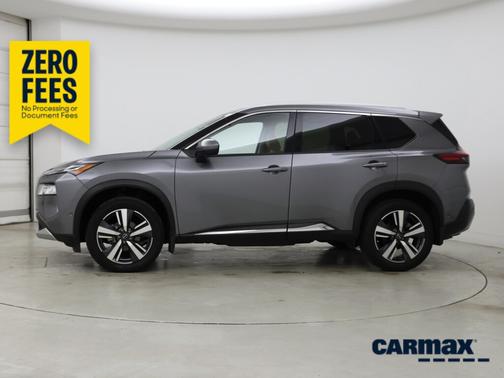 Gray 2023 Nissan Rogue Platinum