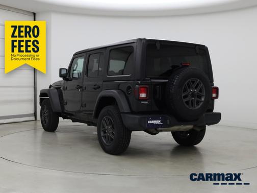 Black 2025 Jeep Wrangler Sport S
