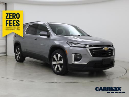 Gray 2023 Chevrolet Traverse LT Leather
