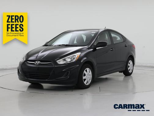 Black 2016 Hyundai Accent SE
