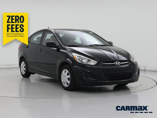 Black 2016 Hyundai Accent SE