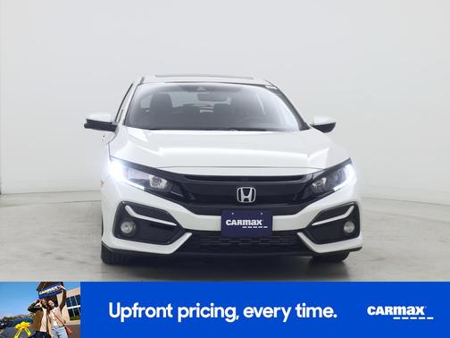 White 2020 Honda Civic EX-L
