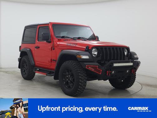 Red 2022 Jeep Wrangler Willys Sport