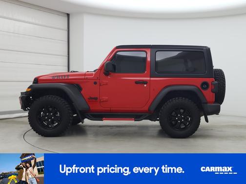 Red 2022 Jeep Wrangler Willys Sport