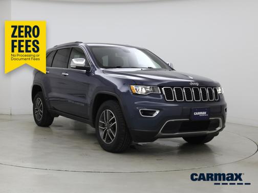 Blue 2020 Jeep Grand Cherokee Limited