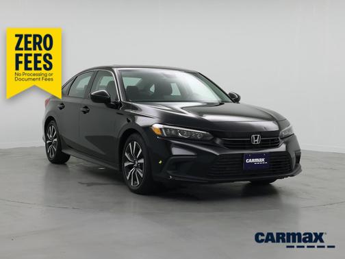 Black 2024 Honda Civic EX