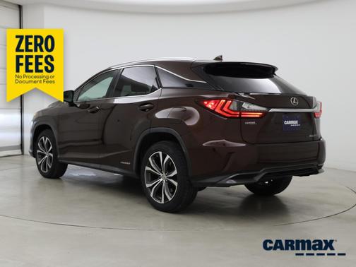 Burgundy 2016 Lexus RX 450h