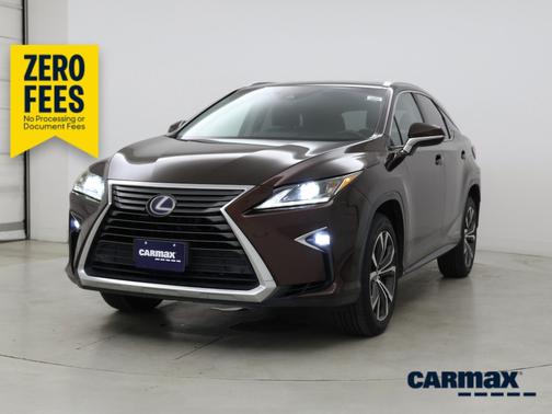 Burgundy 2016 Lexus RX 450h