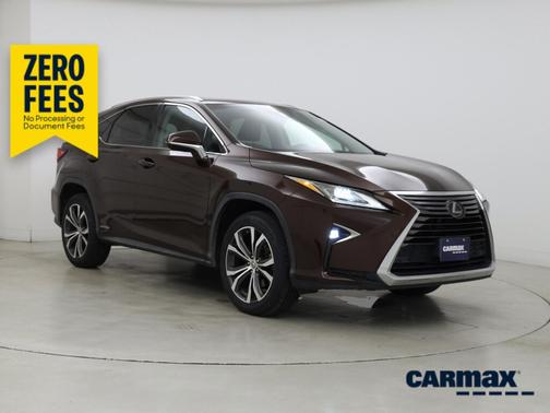 Burgundy 2016 Lexus RX 450h