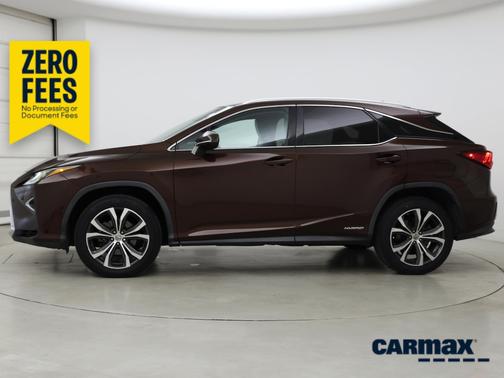 Burgundy 2016 Lexus RX 450h