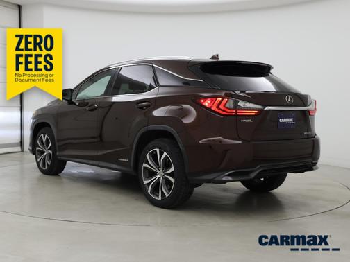 Burgundy 2016 Lexus RX 450h