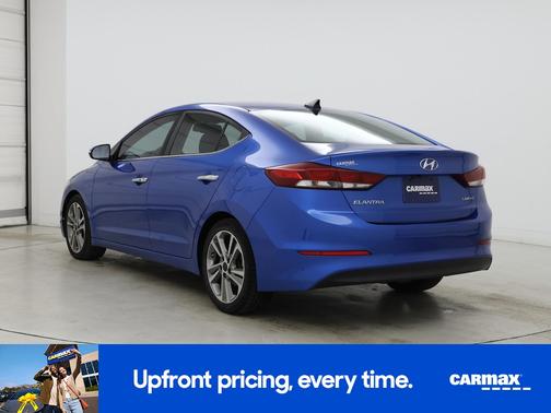 Blue 2017 Hyundai ELANTRA Limited