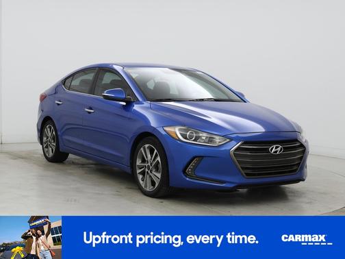 Blue 2017 Hyundai ELANTRA Limited