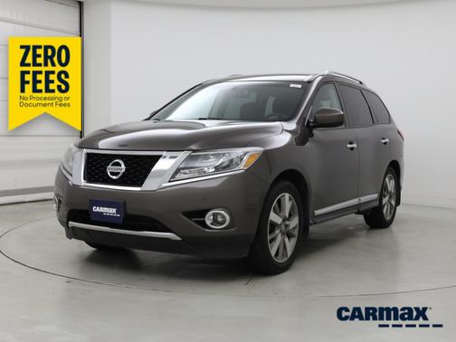 Brown 2016 Nissan Pathfinder Platinum