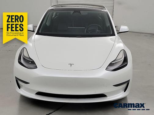 White 2021 Tesla Model 3 Standard Range Plus