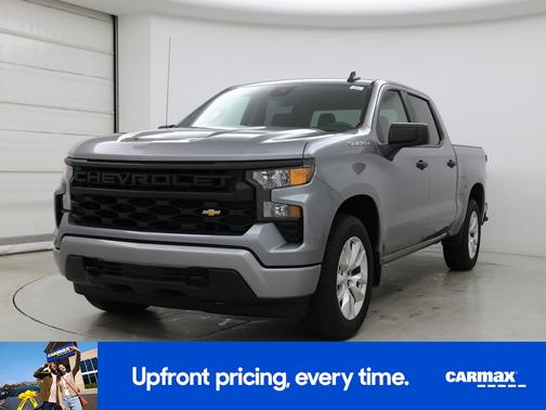 Gray 2023 Chevrolet Silverado 1500 Custom