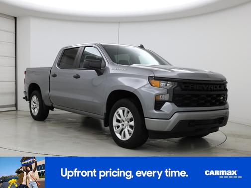 Gray 2023 Chevrolet Silverado 1500 Custom