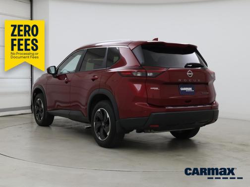Red 2024 Nissan Rogue SV