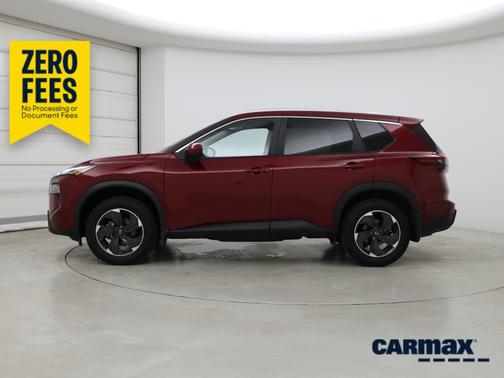 Red 2024 Nissan Rogue SV