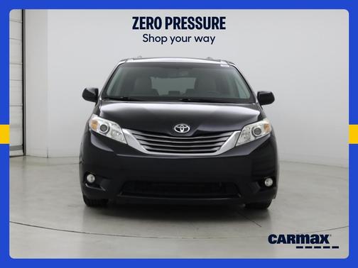 Black 2015 Toyota Sienna XLE