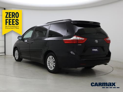 Black 2015 Toyota Sienna XLE