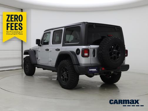 Silver 2024 Jeep Wrangler Willy's