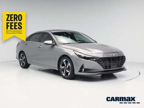 Gray 2023 Hyundai ELANTRA Limited
