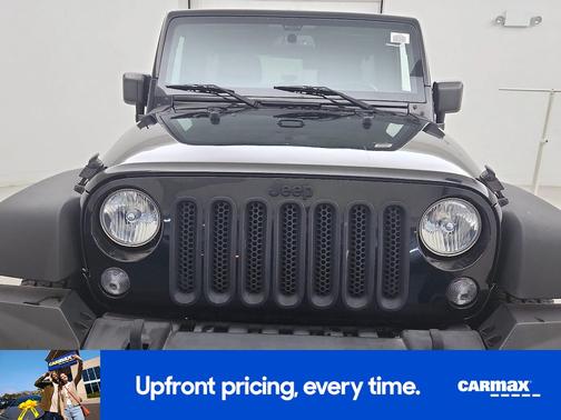 Black 2015 Jeep Wrangler Unlimited Willys Wheeler