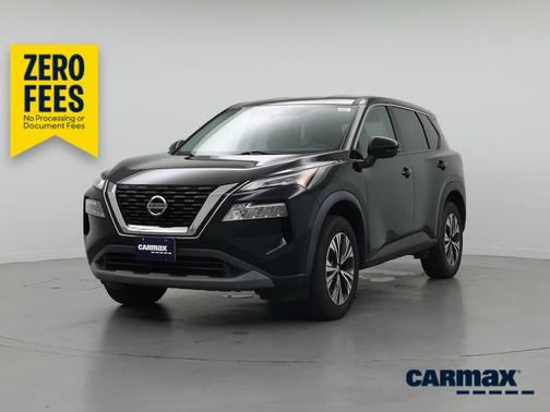 Black 2021 Nissan Rogue SV