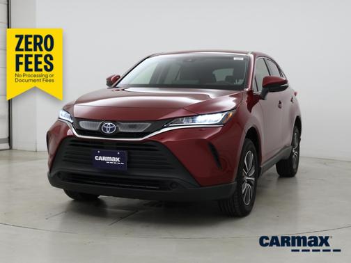Red 2022 Toyota Venza XLE