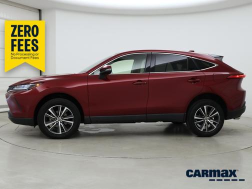 Red 2022 Toyota Venza XLE