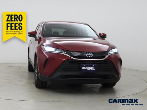 Red 2022 Toyota Venza XLE