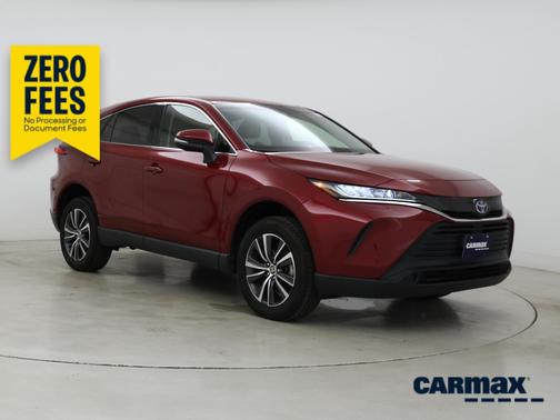 Red 2022 Toyota Venza XLE