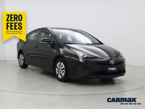 Black 2017 Toyota Prius Four