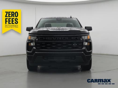 Black 2023 Chevrolet Silverado 1500 Custom