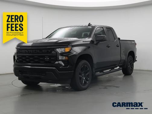 Black 2023 Chevrolet Silverado 1500 Custom