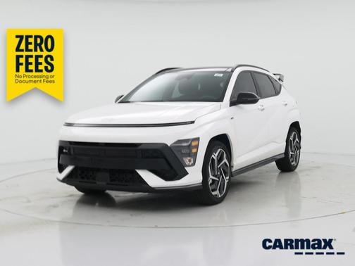 White 2024 Hyundai KONA N Line