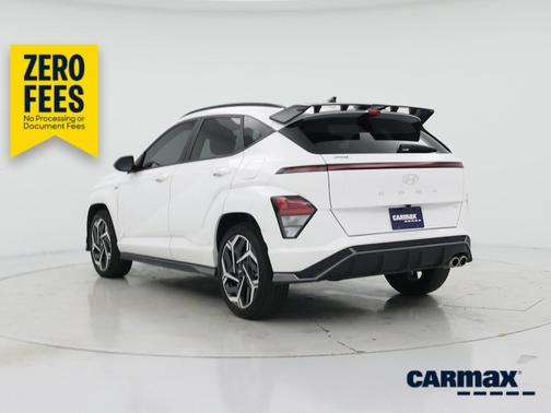 White 2024 Hyundai KONA N Line