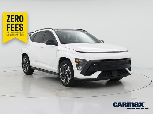 White 2024 Hyundai KONA N Line