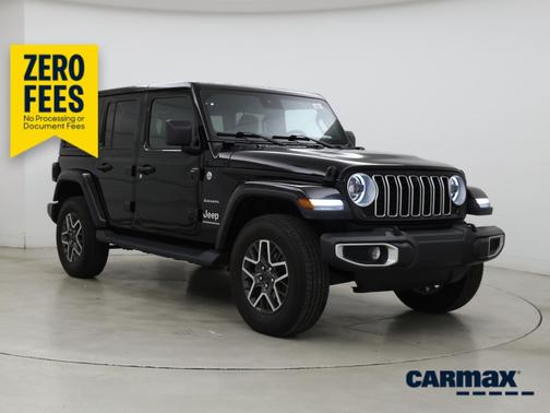 Black 2024 Jeep Wrangler Sahara