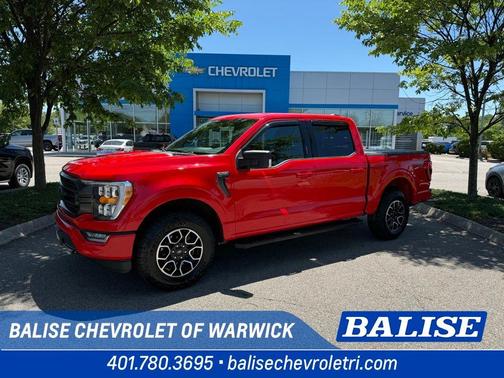 Red 2022 Ford F-150