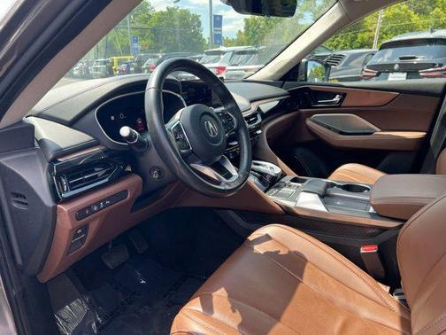 Liquid Carbon Metallic 2023 Acura MDX Technology Package